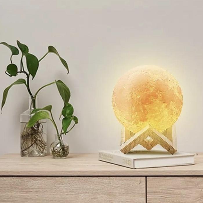 3D Galaxy Moon Lamp - 2 Color - ESSENTIAL STOCKIST ESSENTIAL STOCKIST