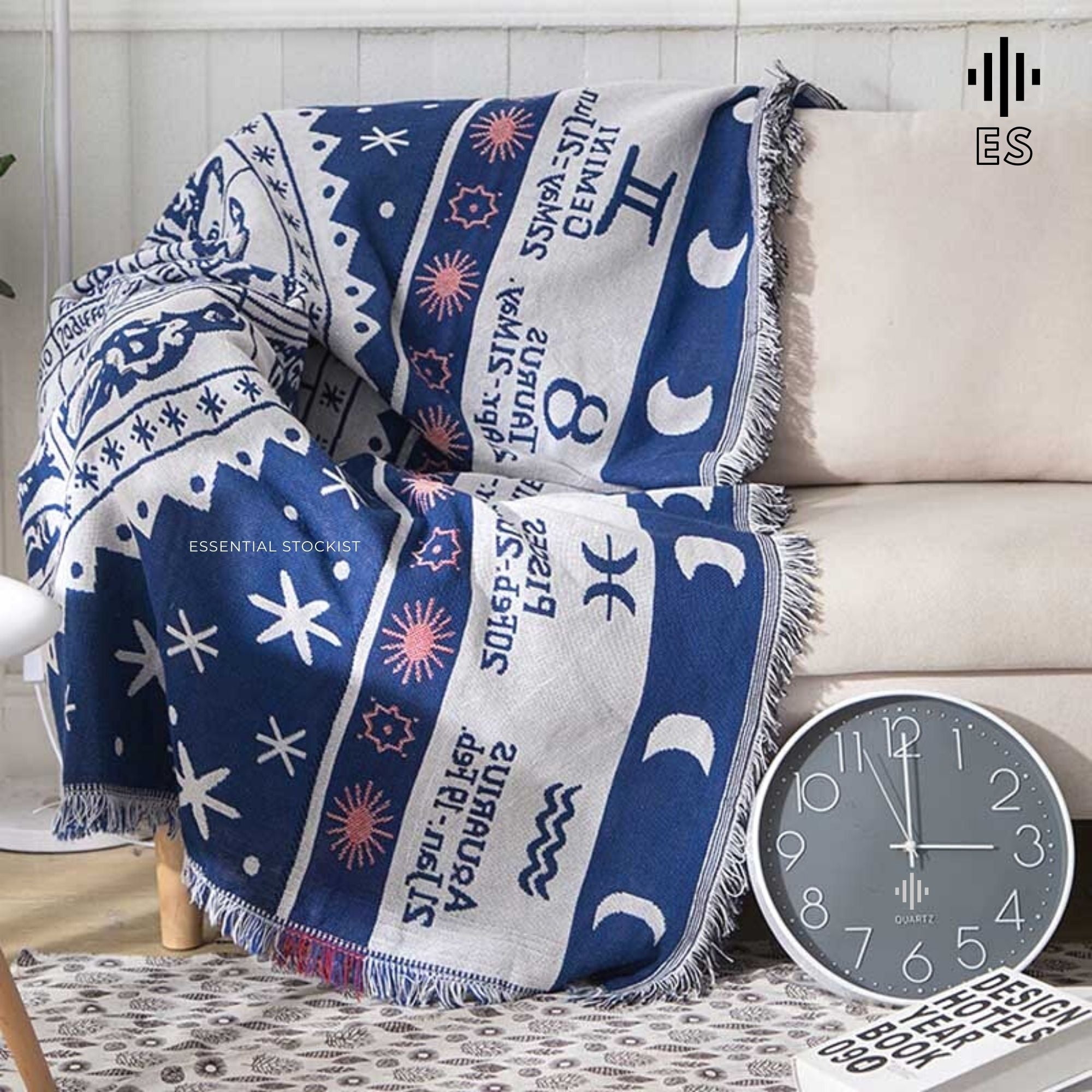 Zodiac Throw Blanket Essential Stockist ESSENTIAL STOCKIST