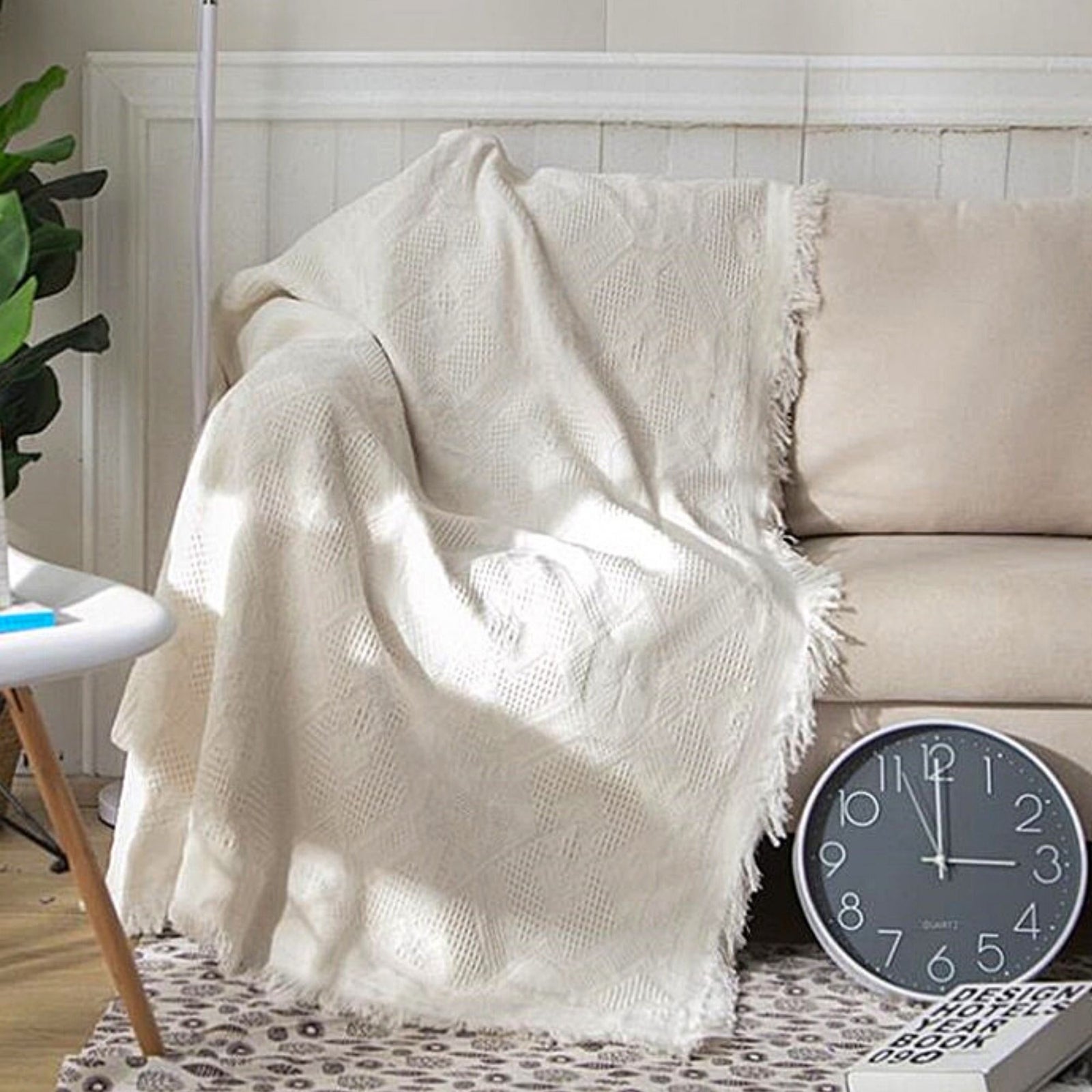 Nordic Abstract Throw Blanket - ESSENTIAL STOCKIST 130cm x 180cm ESSENTIAL STOCKIST