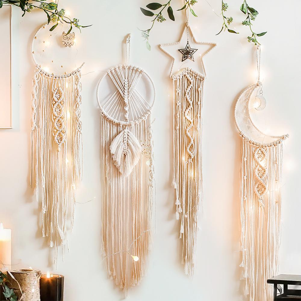 Macrame Dream Catcher Wall Hanging - ESSENTIAL STOCKIST ESSENTIAL STOCKIST